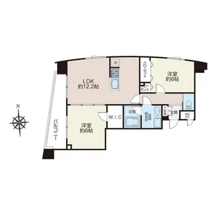 おーりたぼーり臣【2階】の間取り
