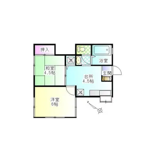 サニーテラス・イシイ【1階】の間取り