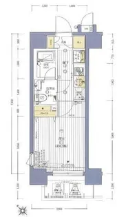 ヴァレッシア武蔵関駅前シティ【5階】の間取り