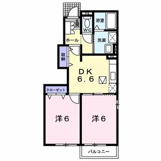 フリーチェ【1階】の間取り