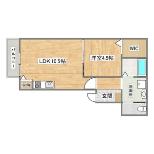 ソレイユビセレクトIII【2階】の間取り