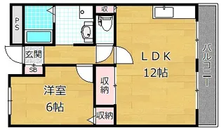 グランデあんご【2階】の間取り