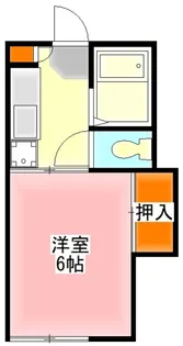 コーポウイルトン【2階】の間取り
