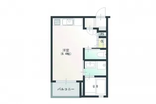 SMART VILLA上安A棟【2階】の間取り