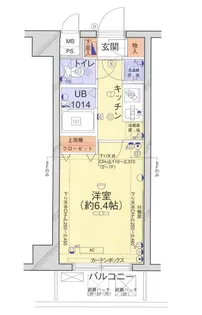 菱和パレス南青山【4階】の間取り