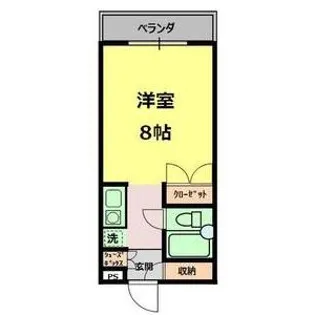 Hills Fujikawa【1階】の間取り