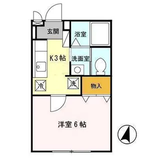 ソリアードU【2階】の間取り
