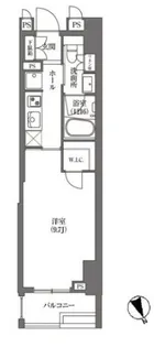 HAMACHO APARTMENTS【15階】の間取り
