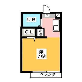 パティオ【2階】の間取り