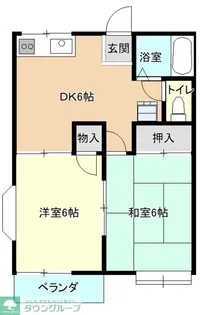 アネックス熊谷【1階】の間取り