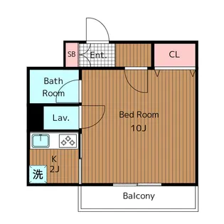 MUSE若林【1階】の間取り