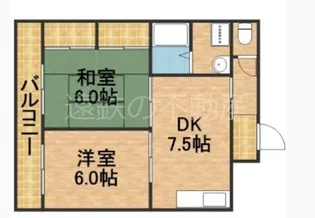 グランジュール【4階】の間取り