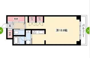 モンレーヴ千種【1階】の間取り