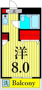 ヴィラ・コバヤシ【2階】の間取り