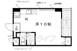 セントラルハイツ【5階】の間取り