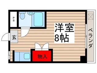 シヤンテ津田沼A【2階】の間取り