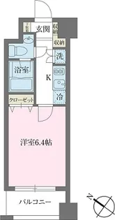 KDXレジデンス森下千歳【9階】の間取り