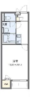 クレイノグリーンハウス【2階】の間取り