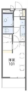 レオパレス花梨【3階】の間取り