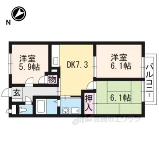 サンクチュアリ【2階】の間取り