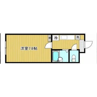 桑島ビルB棟【1階】の間取り