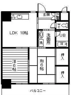 アペックス古淵【3階】の間取り