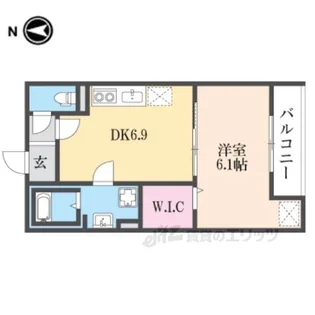 ACT布施【3階】の間取り