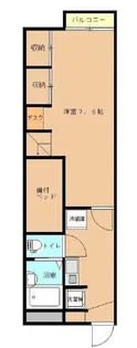 アルフヘイム【2階】の間取り
