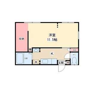 Horizon Apartments~ホライズンアパートメント~【1階】の間取り