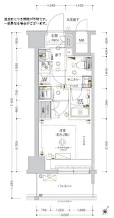 CREST TAPP川崎II【9階】の間取り