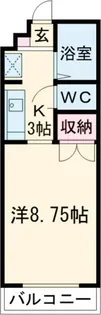 メゾンドニュースリー【2階】の間取り
