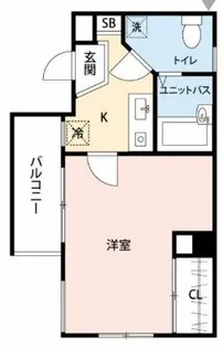 マイナビSTAY横浜反町【5階】の間取り