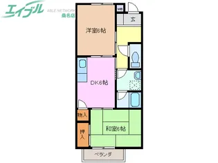 サープラスステラB【2階】の間取り