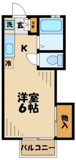 ルーミー2号館・3号館【2階】の間取り