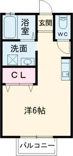 メゾンボザールII B【2階】の間取り