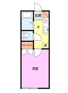 アクシス4【1階】の間取り