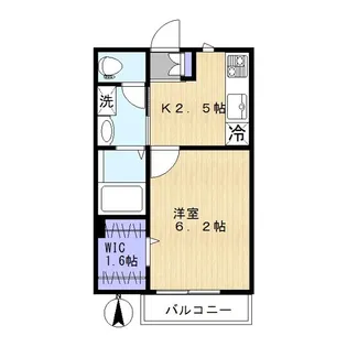 レイソル戸田【1階】の間取り