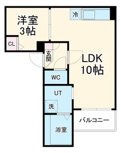 Jack okegawaizumiI【2階】の間取り