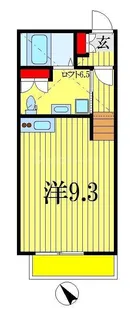 コンフォルト中山【2階】の間取り