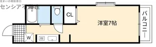 カーサエクリオ【3階】の間取り