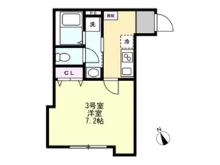 ベイルーム相模原氷川町【1階】の間取り