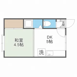パーク北16条【2階】の間取り