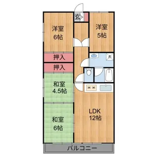 A-STEP丸山【2階】の間取り