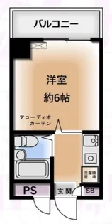 サンモール八王子【2階】の間取り