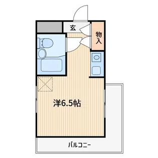 マリオン川口第1【5階】の間取り