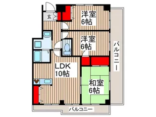 リファイン山加【3階】の間取り