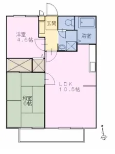 カーメルK&N【2階】の間取り