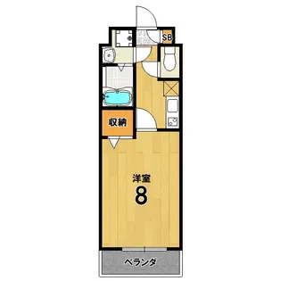 Succeed洛北【2階】の間取り