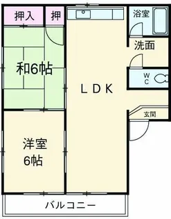 ファーストアベニュー【1階】の間取り