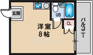 リバーサイドK【2階】の間取り